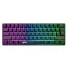 HXSJ L500 Compact 60% RGB Backlit Membrane Keyboard New Design 3-Mode ABS Rechargeable 2000mAh Type-c for Gaming Office Use