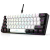 Factory Shipment 61 Keys Wired Mini RGB Luminous Game Mechanical Keyboard Business Office Portable Compact Computer Keyboard