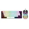 Factory Shipment 61 Keys Wired Mini RGB Luminous Game Mechanical Keyboard Business Office Portable Compact Computer Keyboard