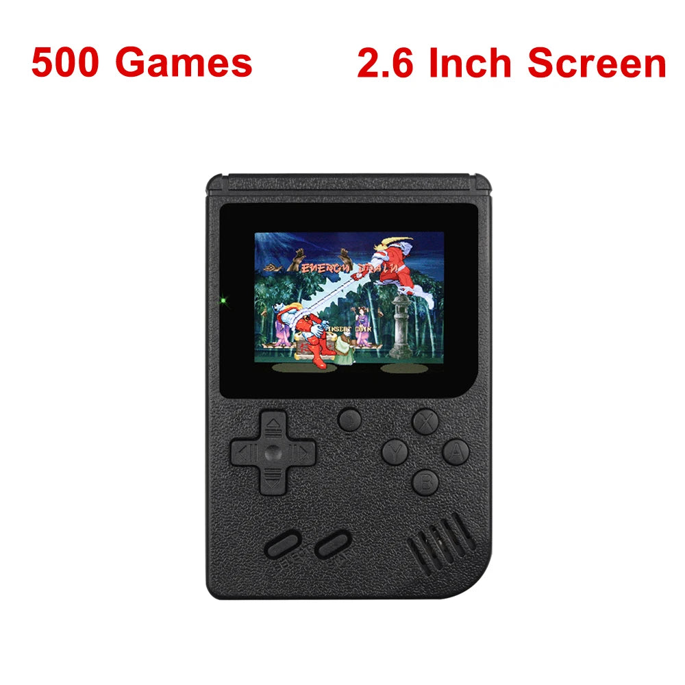 Portable Retro Mini Video Game Console 8-Bit Handheld Game Player Built-in 500 games AV Out Game Console Gameboy videojuego