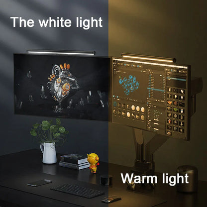 LED Monitor Light Bar Computer Screen Hanging Lights RGB  Atmosphere Table Lamp For Work Study Read Gaming Dimming Lighting 44cm